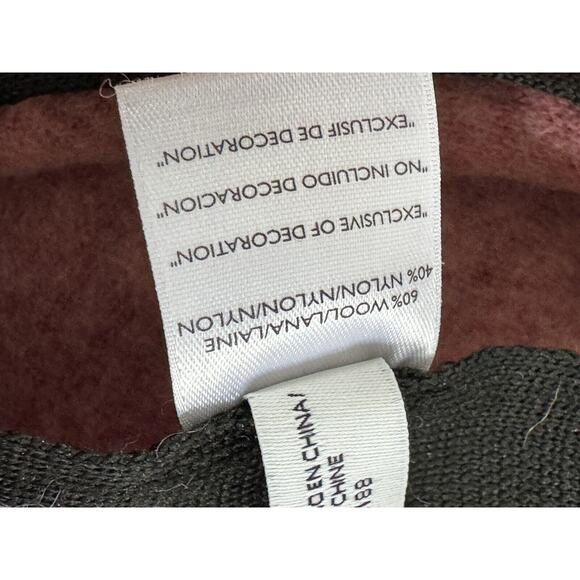 NWT Nine West Womens Wool Knit Newsboy Hat Mauve Pink One Size #MQ17 - Picture 8 of 10